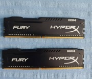 Kingston HyperX 16GB 2666MHz Fury Black CL16 2x8GB DDR4