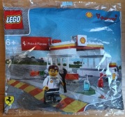 )Klocki LEGO Shell Station 40195 Ferrari Stacja NOWE