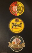 Podkładki pod piwo PIAST lata 90 te OKOCIM 