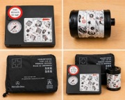 Oryginalny zestaw Mercedes-Benz kompresor + TIREFIT + apteczka CLA AMG