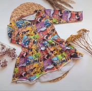 Sukienka 92 psi patrol paw patrol kolorowa bawełniana długi rękaw dłuższy