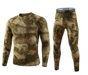 Męska BIELIZNA TERMOAKTYWNA taktyczna szybkoschnąca polarowa