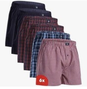 Danish Endurance 6 par bokserek luźne bawełna organiczna 2xl