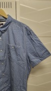 Koszula Tailor Cutter r. 3XL niebieska Slim Fit