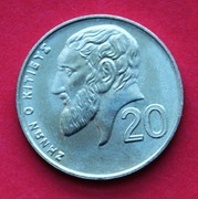 20  Centów  2001  r  -    Cypr    stan !!!