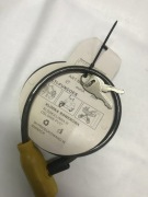 Kłódka do rowera na kluczyk nowe tanio