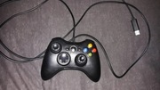 Pad przewodowy USB Xinput do komputera PC i do konsoli Xbox 360 czarny