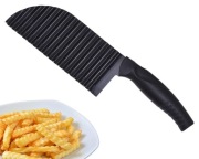 Nóż karbowany falisty do frytek i warzyw