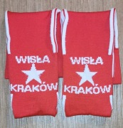 Wisła Kraków - oryginalne podkolanówki piłkarskie. 