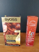 Zestaw Only Bio Toner Syrop Klonowy+ Syoss Oleo Intense 5-77 Glossy Auburn