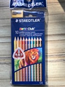Staedtler Kredki Ołówkowe Noris Club Triplus Jumbo 10Kol. 128 Nc10