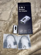 bezprzewodowy adapter samochodowy Jumpeak 2 w 1 (CarPlay i Android Auto)