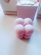 Świeczki sojowe mini bubble podziękowania roczek chrzest ślub 