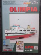 Model Kartonowy GPM 471 Statek żeglugi przybrzeżnej m/s Olimpia