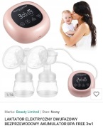 Laktator elektryczny dwufazowy.