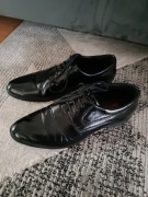 Używane czarne pantofle męskie Badoxx rozmiar 40