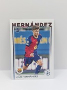2024-25 TOPPS UCC CHAMPIONS LEAGUE UNAI HERNANDEZ RC FC BARCELONA LA LIGA