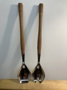 sztucce do salaty 18/8 germany . ladne stare, prawie nie uzywane