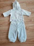 Zestaw niemowlęcy ocieplany  2 części rozm.74