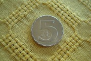 Polska 5 złoty 1989 r. 