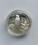 Moneta kolekcjonerska 20 zł Świstak 2006 srebrna z folderem w zestawie