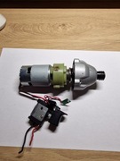 Klucz udarowy RYOBI przekładnia, silnik, włącznik