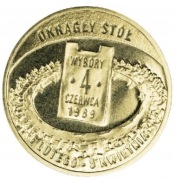 Moneta 2zł Wybory 4 czerwca 1989