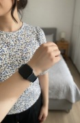 Smartwatch damski/męski czarny | rozmowy, fitness, powiadomienia | NOWY