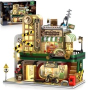 KLOCKI CITY DOM DETEKTYWA DOMEK LED FIGURKA 1231el ZESTAW KREATYWNY PREZENT