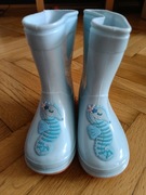 5.10.15 Kalosze Gumowce z Konikiem Morskim i Rozgwiazdą 13,5cm Rozmiar 22