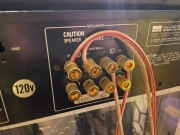 Terminale głośnikowe bananowe Sansui pioneer sony kenwood JVC yamaha