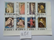 Z15 Zestaw 126 znaczków Olimpiada Świat Mongolia Lokomotywy Posta Romana