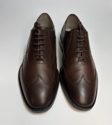Półbuty STRELLSON skóra brogsy brązowe 41- Oxford. nowe