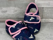 Buty Harry Potter ciemnoniebiesko-różowy rzep r 23
