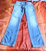 Teddy Smith peps str comfort size 25 vintage bawełniane lekkie jeansy
