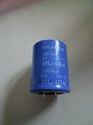 Kondensator elektrolityczny  AICtech 680uf 400V