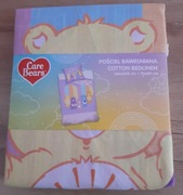 Komplet pościeli Carbotex 160x200 cm + 70x80 cm Care Bears Troskliwe Misie