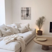 Obraz minimalistyczny, współczesny, akryl na podobraziu 55x46