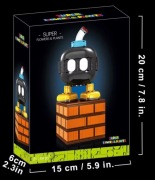 Klocki Konstrukcyjne 2026 Roślina Piranha Kwiat Ognia Nintendo