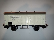 Piękny dwuosiowy wagon chłodnia biały Märklin Marklin H0 Super stan!