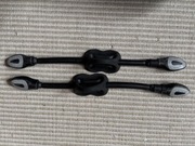 Paski do płetw Mares Bungee, Regular, Czarne