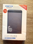 EAGET G55 Przenośny zewnętrzny dysk twardy USB 3.0 1TB  5Gbps