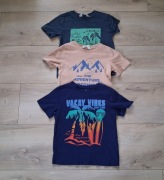 3x Bluzeczka Bluzka Koszulka Dla Chłopca H&M r. 98/104