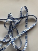 Niebieskie sznurówki