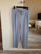 Zara nowe joggery spodnie 38 M błękitne 