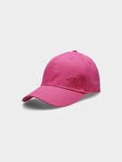 4F SPORTSTYLE Czapka z daszkiem strapback damska różowa one size