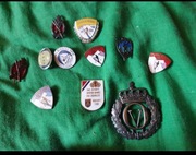 Odznaki piny Skandynawia zestaw kolekcja 