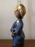 Figurka wazon ROSA LJUNG Szwecja 14,5cm – Niebieska – Skandynawski Design