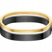 Bransoletka damska CALVIN KLEIN KJ06JD2101XS czarna złota r XS