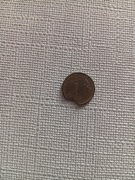 Moneta 1 grosz  z błędem menniczym 